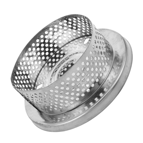 Gadpiparty Edelstahl Filterabdeckung Tauchpumpe Filterkorb Präzise Maschenstruktur Effektive Schmutzfilterung Kompatibel für Submersible Pumpen Langlebig
