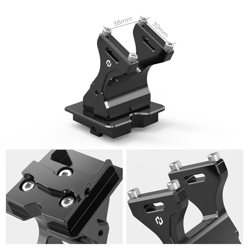 Support de fixation GPS aluminium usiné noir pour habitacle de trail moderne - 6