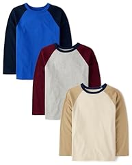 Solid Raglan 3-pack