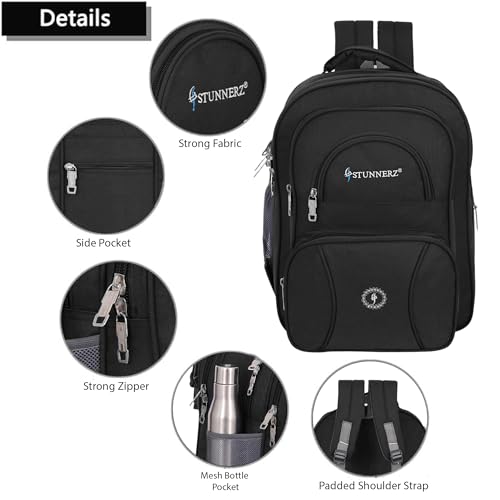 Image of STUNNERZ Stylish Waterproof School Bag Class 6th to 10th School Bag (60 L)