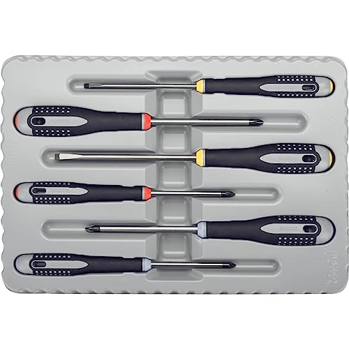 Bahco be-9884 - JGO 6 Destor. Ergo Straight/PH/PZ/Torx, Gray