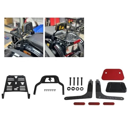 Dossier sissy bar amovible avec porte-bagage pour Softail Low Rider S FXLRS