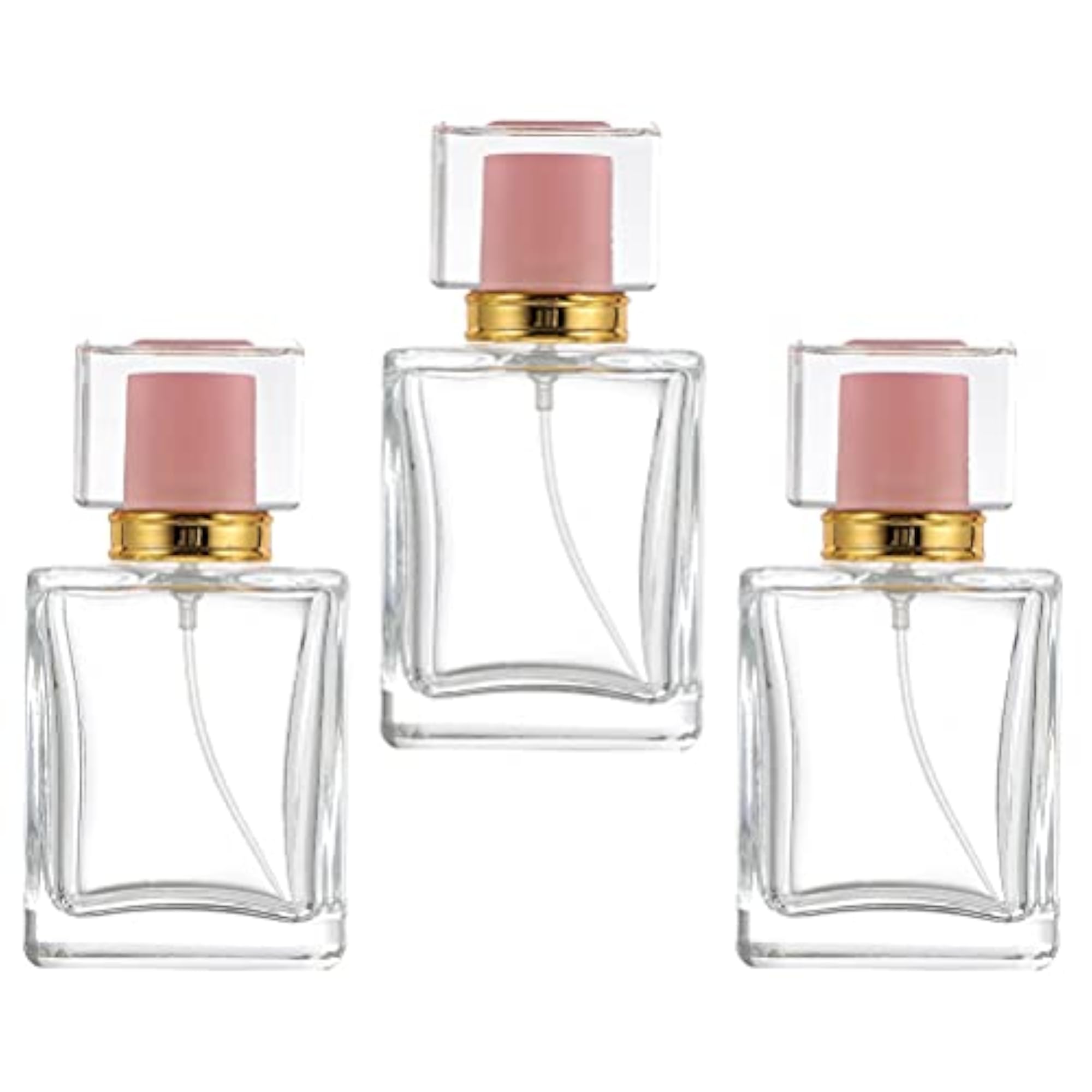 3pcs 30ml Refillable Fine Mist Perfume Spray Bottles