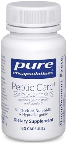 Pure Encapsulations - Peptic-Care ZC - Hypoallergenic Supplement Provides Antioxidant Support for Overall Gastric Health and Comfort* - 60 Capsules