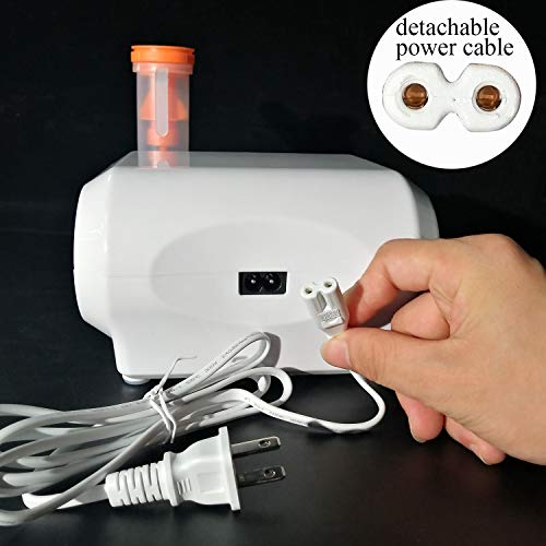 MGLIFMLY Portable Compressor Nebuliser, Home Nebuliser Machine Personal Steam Atomizer for Kids and Adult, Jet Nebuliser Compressor with 1 Set Accessories
