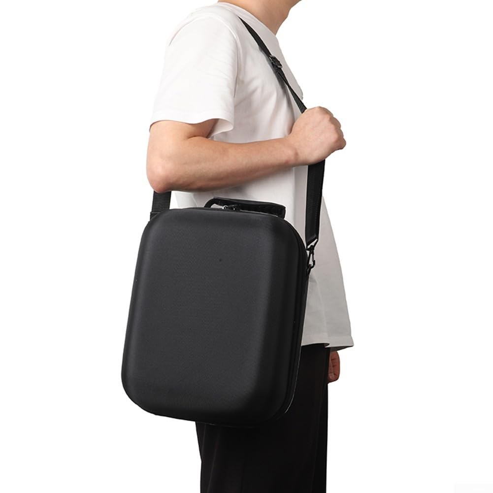 EVA Custodia rigida per Harman per Kardon AuraStudio 5 Custodia nera per altoparlanti con tracolla 33 x 25 cm Scatola da viaggio antiurto per AuraStudio 5 Speaker impermeabile spaziosa borsa organizer