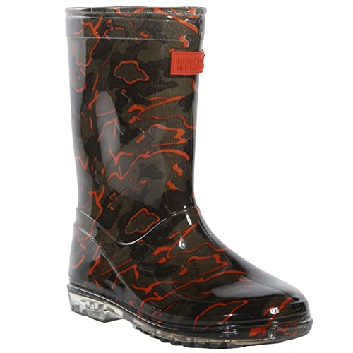 Regatta Kids Wenlock Outdoor Wellies - Grape Leaf - 9K UK