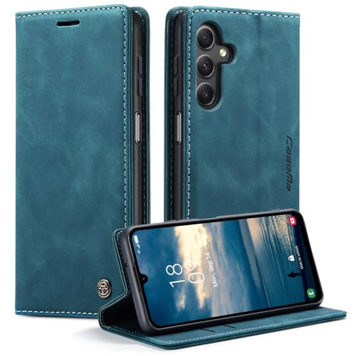 Monweicz Coque pour Samsung Galaxy A36 Clapet Case en Cuir Pochette Protection Portefeuille Rabat Etui Premium Housse Porte Carte Magnétique Étui pour...
