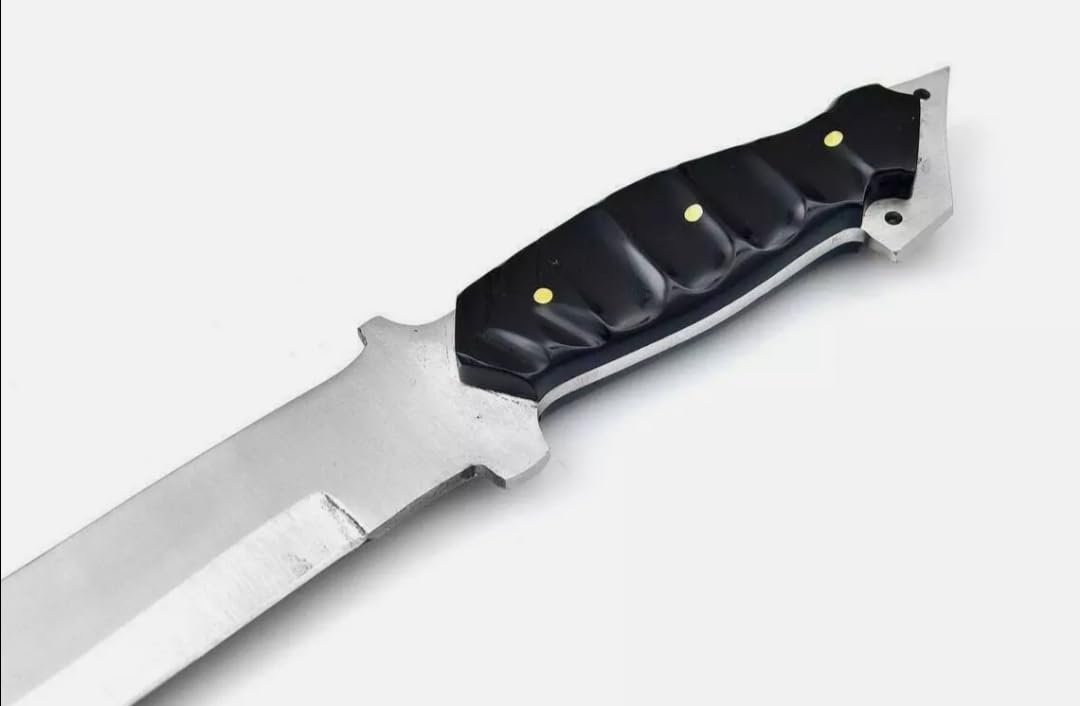 Empire -30 Inch Long Handmade J2 Steel Full Tang Sword with Sheath - Resin Grip Hunting Sword Survival Sword Sharp Edge - Machete - Full Tang - Best Gift for Him - Birthday Gift