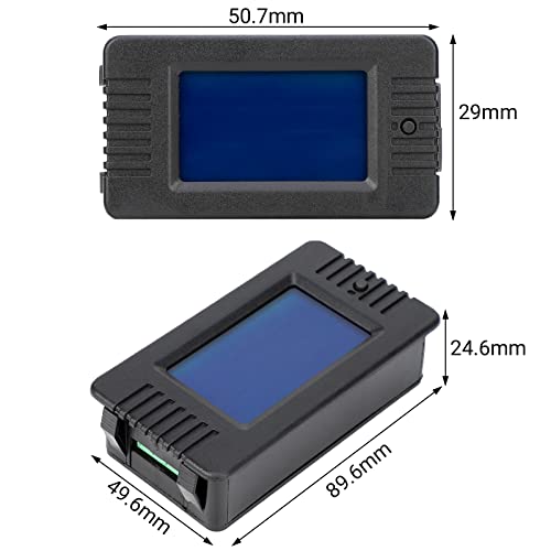 Drok Ac Power Meter, Ac 80-260V 100A Multi Tester With Open Ct, Current Voltage Power Energy Frequency Factor Multimeter Lcd Digital Display Voltmeter Ampmeter 220V 110V Monitor Detector #TOP3