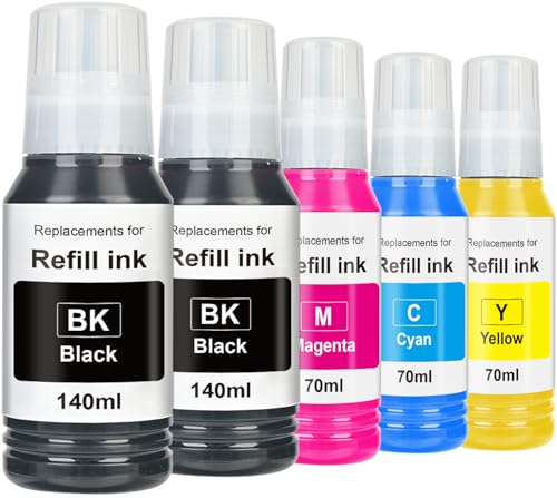 PROSWIFT Replacement for Epson 502 Ink Refill Bottles Remanufactured for Ink for EcoTank ET-3850