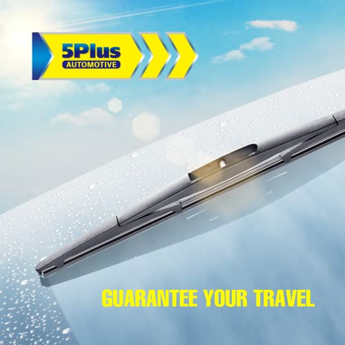 Image of 5 PLUS 16 inch Rear Wiper Blade Replacement for Honda Odyssey 2024-2005 Insight 11-10 Passport 2024-2019 /Subaru Forester 2005-2004 Impreza 2011-2009,2004 Outback 24-20 BACK Windshield Wiper Blade(16-B)