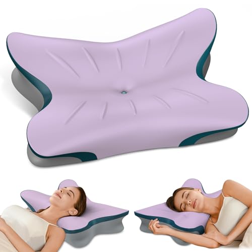 Cervical Pillow for Neck Pain Relief - Ergonomic Neck Pillow for Sleeping