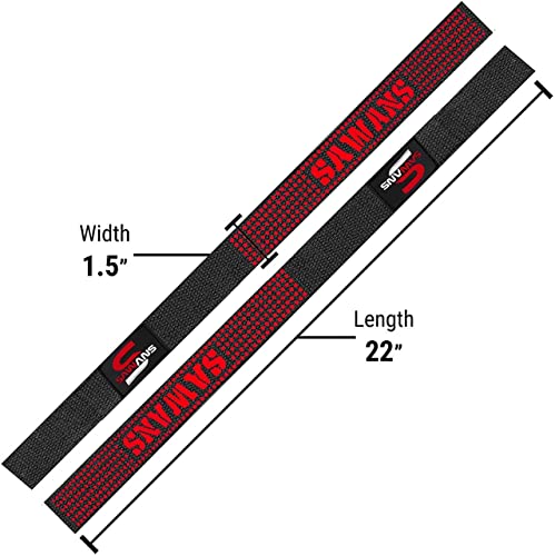 Weight Lifting Straps Neoprene Padded Bodybuilding Strength Training Wrist Straps Heavy Weight Lifting Deadlifting Support Exercise Gym Straps Grip Lifts - Image 6