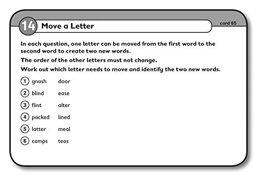 11+ Verbal Reasoning Flashcards (Letts 11+ Success) - Image 8