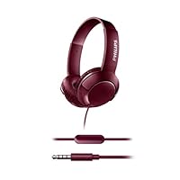 Algopix Similar Product 1 - PHILIPS OnEar Headphones SHL3075RD