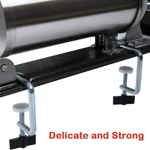 Remplisseuse de viande manuelle horizontale avec poussoir inox