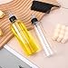 3 Pcs Applicator Bottle for Hair Dye 8.5 Ounce Hair Oil Applicator Plastic Squeeze Bottle Root Transparent Hairs Dye Bottles Twist-On Top Tip Cap with Graduated Scale for Home Salon Stylist Beauty