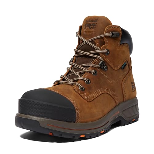 Image of Timberland PRO mens Helix Hd 6 inch Composite Safety Toe WaterproofIndustrial & Construction Shoe