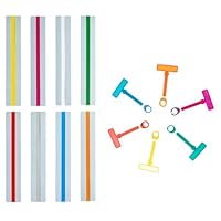 20PCS Dyslexia Tools for Kids – Premium Guided Reading Strips with Finger Pointers, Colorful ADHD Text Overlays, Highlighter Trackers for Early Readers