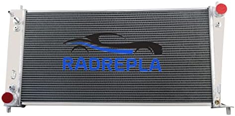 RADREPLA 3 Row Core All Aluminum Radiator for 1999-2004 Ford F150 F250 F350 Super Duty Radiador for Lincoln Blackwood Navigator Crossflow Radiators 2000 2001 2002 2003 99 00 01 02 03 04