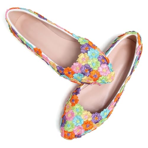 Image of SAILING LU Casual Shoes for Women Dressy Ballet Flats | Comfort Fit, Work Shoes,Casual for Women, Slip-Ons Loafers