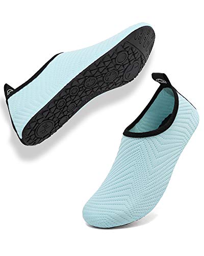 Aqua Shoes Escarpines Hombres Mujer Niños Zapatos de Agua Zapatillas Ligeros de Secado Rápido para Swim Beach Surf Yoga