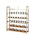 LXDDP Stojaki na buty, 6-poziomowy drewniany organizer do przechowywania wejście półka na buty wykonana w 100% z naturalnego drewna może pomieścić 30 par butów (kolor: 6 poziomów, rozmiar: 100 cm)