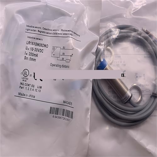 Sensor LR18XBN08DNO NPN de proximidad con detección de 8mm M18 3