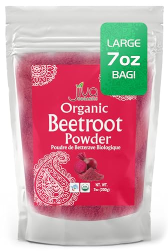 Jiva Organics Beet Root Powder 7 Oz Bag - for