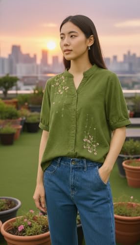 Image of LITZO Women Shirt || Shirt for Woman || Top for Women (L-98-101)