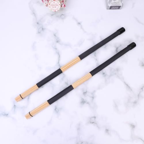 Baquetas de madera Black para batería SHOWERORO miniatura 6