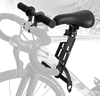 Sponsored Ad - Vilobyc Front Mounted Child Bike Seat Kids Top Tube Bicycle Detachable Seat & Armrest for Children 2-5 Year...