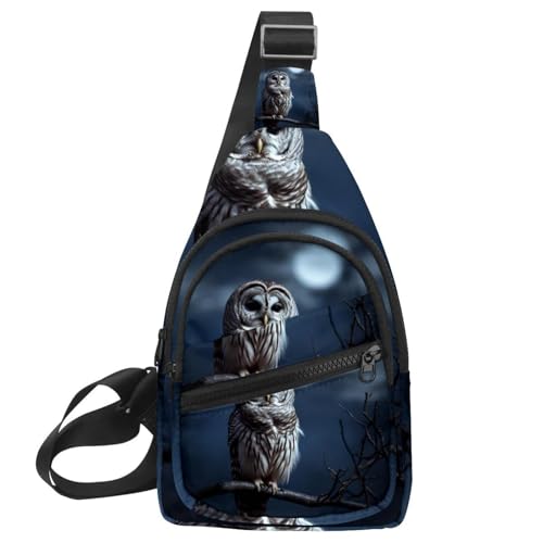 Mochila bandolera para excursiones, turismo y deportes al aire libre