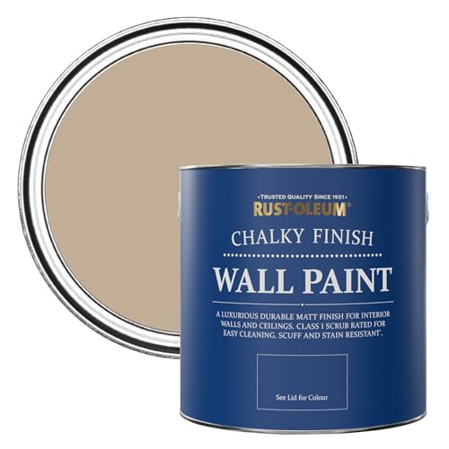 Rust-Oleum Brown Matt Emulsion Wall Paint - Salted Caramel 2.5L