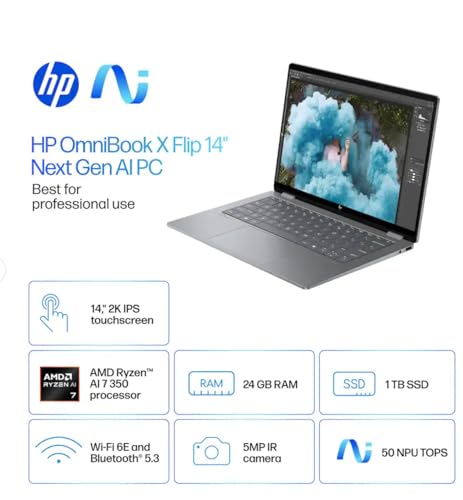 HP Spectre x360 16 inch laptop