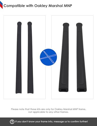 Image of BLAZERBUCK Replacement Ear Socks for Oakley Marshal MNP OX8091 Eyeglass