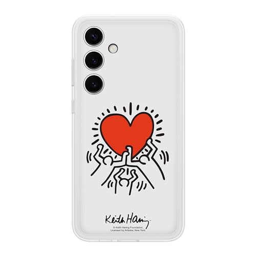 Image of SAMSUNG Galaxy S24+ Plus FlipSuit Phone Case, Included Interactive Card Syncs with Screen, Customize for Different Display Designs, US Version, EF-MS926CWEGUS, White