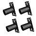 YZZHAJ 4PCS Slip Fitter Adapter| Slip Fitter Adaptor Brackets Transform The Slip Fitter into Arm Mounting| Tenon Adapter for Outdoor Flood Lights,Parking Lot Lights,Shoebox Light Fixture