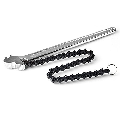 nuzamas media luna cadena llave 15, 540 mm) y cadena de trinquete herramientas de grandes accesorios de tubería