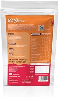 Kilobeaters Almond Berry Dessert Cookies 400G (Pack Of 1) | 7G Protein Per Serve | Ready To Eat Tea Time Snack | No Maida & 0% Added Sugar | Keto Friendly Almond Biscuit | Healthy Snacks For Adults