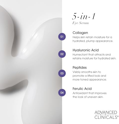 Advanced Clinicals 5-in-1 Multi Correction Anti-Aging...