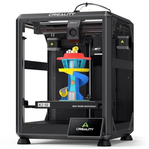 Creality K1C 3D Drucker, 600mm/s Fast 3D Printer mit AI-Kamera Auto-Nivellierung Verbessertem Kühlsystem, Unterstützt Carbonfaser-Filamente, für Anfänger Zuhause Kinder Modellbau Schulen