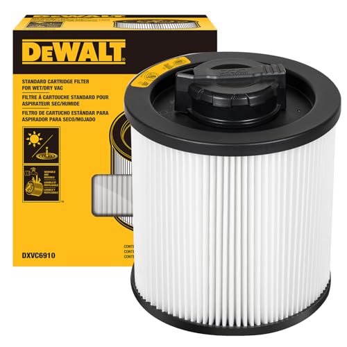 DEWALT Standard Shop Vac Filter Replacement DXVC6910