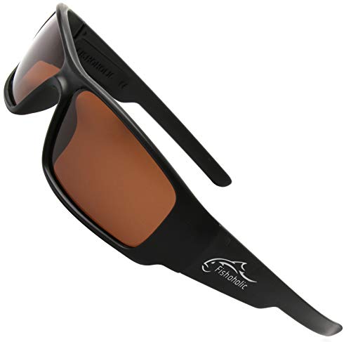 Lunettes de soleil polarisées pêche Fishoholic UV400 avec étui rigide protecteur - 5