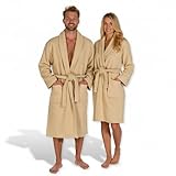 BOSKIMO Albornoz de Baño Unisex 100% Algodón OEKO-TEX – Bata para...