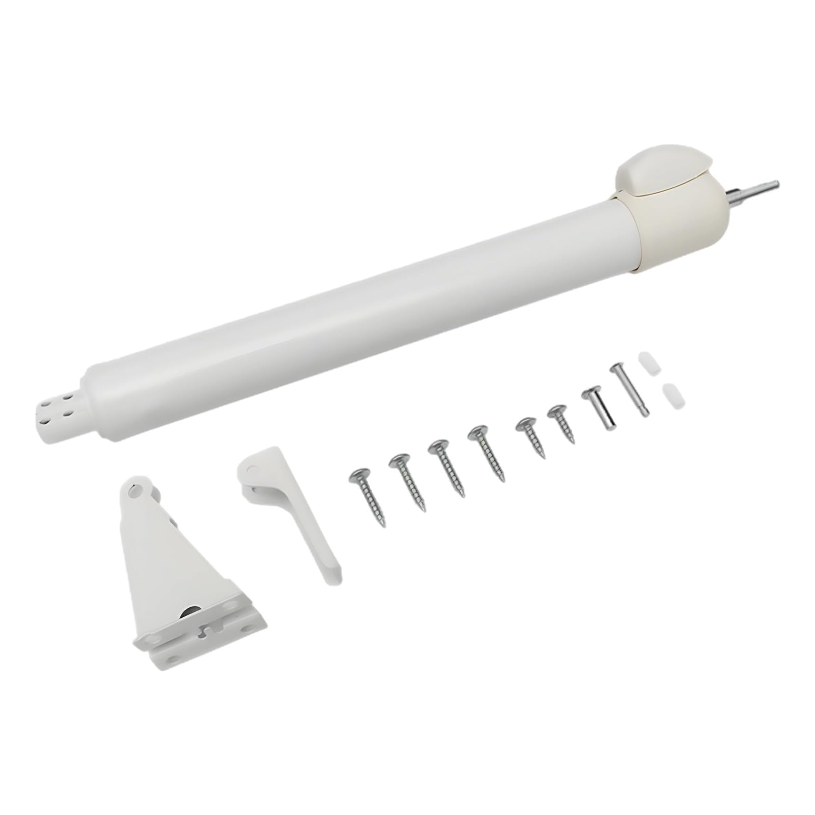 Cierrapuertas mosquitera de ABS automático de 3,2 x 27 cm para la protección de accesos internos