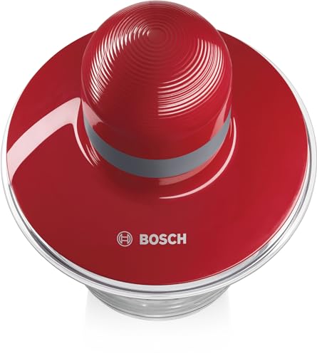 Foto von Bosch MMR08R2 Universal Zerkleinerer Chopper, Kunststoff, Rot, 400 W
