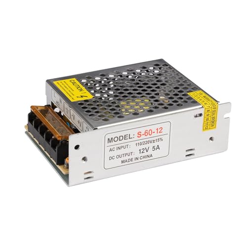 Alimentation à découpage 12V 5A AC/DC 60W pour vos projets électroniques