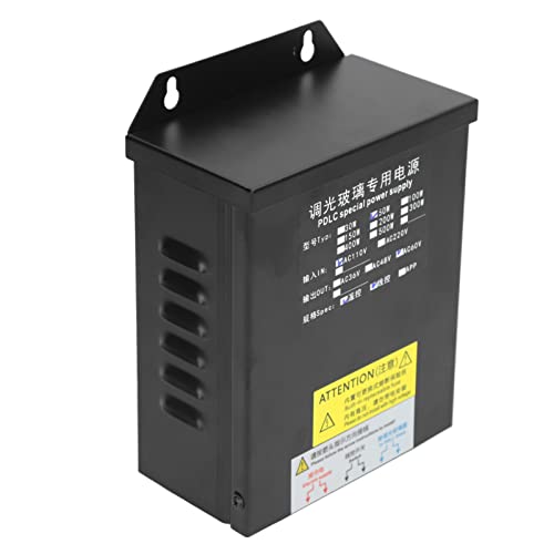 Mumusuki AC60V Switchable Glass Power Smart Power Supply, Switchable Glass Power Supply Supply Transformer Adapter PDLC Glass Power Supply for Projection Equipment and LED Strip Lights